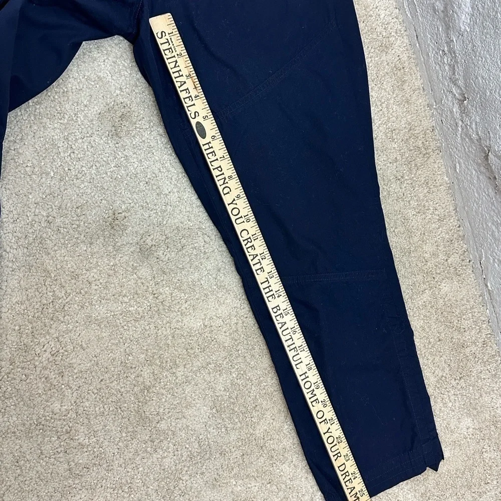 Lauren Ralph Lauren Active Blue Ankle Length Casual Navy Blue Pants Size 4 - Picture 10 of 10